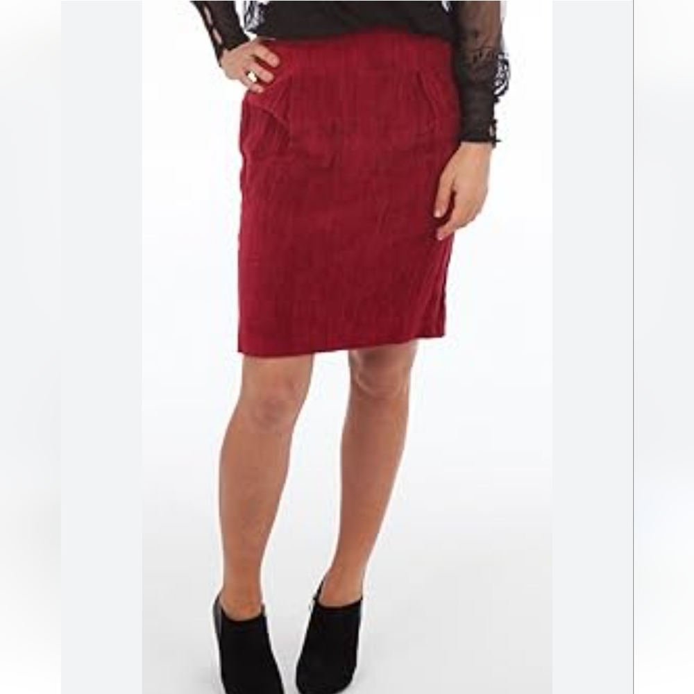 Vintage Danier Leather mini skirt